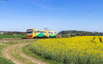 814 197 als Os 24818 (Znojmo - Okrisky) bei Mastnik 3.5.26  
