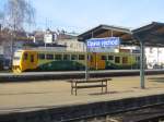 814/914 021-1 am 02.03.2014 im Kopfbahnhof Troppau Ost (Opava vychod)