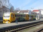 814 021-2 am 02.03.2014 im Kopfbahnhof Troppau Ost (Opava vychod)