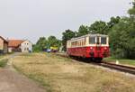 Am 20.06.21 fuhren wir mit dem M262.076 (Os 11101) von Kolešovice nach Krupá und Lužná u Rakovníka als Fotofahrt.
