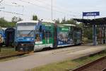 CD 841 008-6 am 29.Juli 2018 als Os 8346 nach Havlickuv Brod im Bahnhof Jihlava.