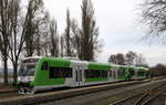 In Dopeltraktion bis Ustek, TW der Baureihe   841, hier  9554 5 841 207 - 4
Strecke Postoloporty - Ceska Lipa über Lovosice.
12.01.2024  15:26 Uhr.
