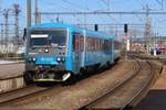 Arriva 845 203 verlässt Praha hl.n. am 20 September 2020 mit der R21 nach Tanvald.