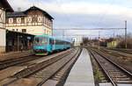 845 116 (Arriva) als R 1149 zu sehen am 27.12.19 in Všetaty.