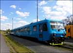 Ariva 845 305-2 am 27. 4 2020 im Bahnhof Rakovník.