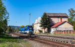 847 050 als Sp 1393 (Svoboda nad Upou - Hradec Kralove hl.n.) im Bf Červen� Kostelec 2.5.26