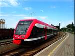 Arriva 848 423-0 in Bahnhof Mikulov am 25.