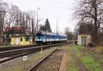 854 035 zu sehen als (Os 9527) am 27.12.19 in Neratovice. 