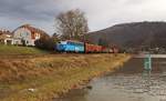 122 016-9 zu sehen am 02.03.17 in Ústí nad Labem Střekov.