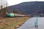 123 010-1 zu sehen am 06.03.19 in Ústí nad Labem-Střekov.