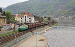 123 026-7 zu sehen am 25.04.15 in Ústí nad Labem-Střekov.