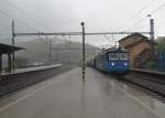123 004-4 am 09.05.15 bei der Einfahrt in Ústí nad Labem hl.n. bei Starkem Regen!