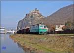 123 017 kurz hinter dem Bahnhof Usti nad Labem Streckov auf dem Weg nach Litomerice. 18.03.2016