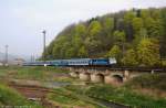 150 213 mit R 703  Hradišťan  von Praha hl.n. nach Luhačovice am 30.04.2013 in Ústí nad Orlicí