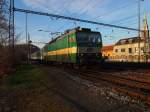 CD 162 019-4 im Hbf. Kralupy nad Vltavou am 16.12. 2013.