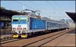 162 039 im Bahnhof von Lovosice. Aufgenommen am 01.08.2014