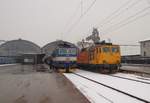 362 170-2 und 162 119 zu sehen am 23.01.16 in Praha hl.n.