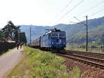 163 216-5 zu sehen am 08.08.20 in Ústí nad Labem-Střekov.