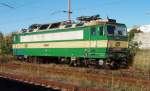 163 080 stehen in der Hbf. Chomutov am 2011:10:01.