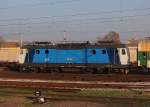 ČD 163 069 auf dem Bahnhof Praha Bubny am 19.11. 2012.