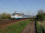 Die 163 094 mit einem R am 21.04.2018 unterwegs bei Polepy.