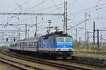 362 127-3 erreicht mit dem R614 aus Praha hl.n den Endbahnhof Cheb.