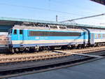 CZ CD 91 547 362 132-3 steht im Bahnhof Cheb am 22. Februar 2018 zur Fahrt nach Prag.