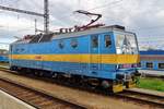 Eine Zugabe am Tag der Eisenbahn 2018 in Ceske Budejovice am 22 September 2018 war die in Normaldienst eingesetzte 362 078 in Originalfarben.