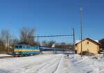 362 078 als R 616 zu sehen am 11.01.26 in Nebanice.