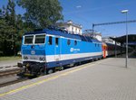 CD 362 053-1 mit Schnelzug RX760 nach Cheb in Hbf. Mariánské lázně am 7.6.2016