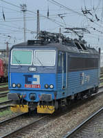 363 051-4 bei der Durchfahrt in Usti nad Labem. (April 2017)