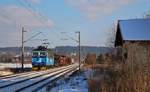 363 043-1 zu sehen am 18.01.17 in Chotikov.