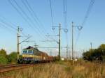 363 072 fhrt mit GZ aus Chomutov nach Kadaň ab.