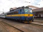 BR 363 128 am 8.9.2012 in der Station Chomutov.