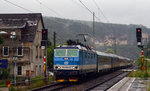 371 015 bespannte am 17.06.16 den EN 476 aus Budapest nach Berlin, welchen sie in Prag übernommen hatte.