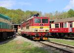 371 005-0 ist nun im Eisenbahnmuseum Lu�n� u Rakovn�ka zu sehen.