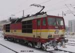 Wenzel in Hinterhand - Whrend die Baureihenschwester mit EC177 Dresden Hbf verlsst (vgl. ID 365548), wartet CD-BR371  Vaclav  auf die nchste EC-Leistung (02.01.2010).  