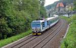 371 201 fhrte am 01.07.13 den EC 178 durch Knigstein Richtung Dresden.