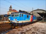 CD 371 001-9 auf Hbf. Prague am 23.1. 2017.