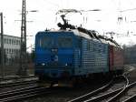 Ein Pckchen Kndel in Form von 372 010-9 und 180 002-8 unterwegs in das Bw Dresden-Friedrichstadt.14.03.09.