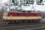 372 006-7 der CD Cargo aus Dresden-Friedrichstadt kommend durchfhrt den Haltepunkt Freiberger Strae, 29.03.2010