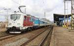 380 013-3 (Ex 123) zu sehen am 16.03.19 in Brno-Židenice.