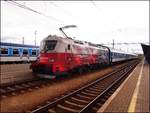 CD 380 004-2 im Bahnhof České Budějovice am 31. 8. 2020