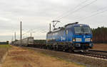 383 006 der CD Cargo führte am 27.09.18 einen KLV-Zug durch Marxdorf Richtung Falkenberg/E.