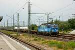 383 004-9 CD Cargo in Magdeburg Hbf, Juni 2023.