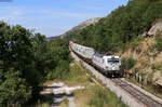 383 055 mit dem 40747 (Hodos-Koper tovorna) bei Hrastovlje 11.9.20