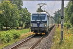 Durchfahrt 384 007-1 in Richtung Franzensbad am 31.