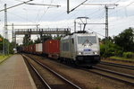 Am 16.06.2016 kam die 386 008-7 von METRANS aus Richtung Braunschweig nach Niederndodeleben und fuhr weiter in Richtung Magdeburg .