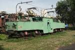 Ein Vertreter der tschechischen Schmalspur-F�rderbahnen f�r Braunkohlebahnen �koda 17E mit der Fabriknummer 3818 steht  auch im Podkru�nohorsk� technick� muzeum, fotografiert am 01.08.2026