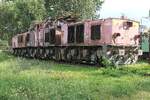 Gigant auf Schienen: Mit der 127 700-3 steht ein Exponat der letzten Generation von F�rderfahrzeugen im Moster Braunkohlengebiet im Podkru�nohorsk� technick� muzeum bei Most.